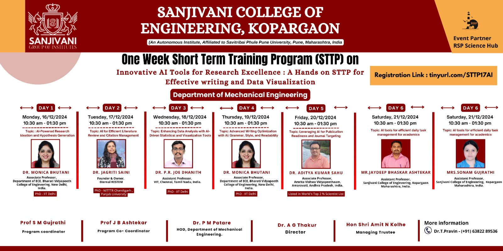 Innovative AI Tools for research Excellence : A HandsonSTTP for Effective writing and Data Visualization 2024